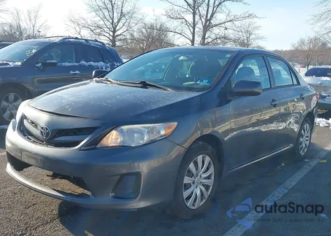 2012 Toyota Corolla Le z USA, uszkodzony, nr VIN 2T1BU4EE3CC782751
